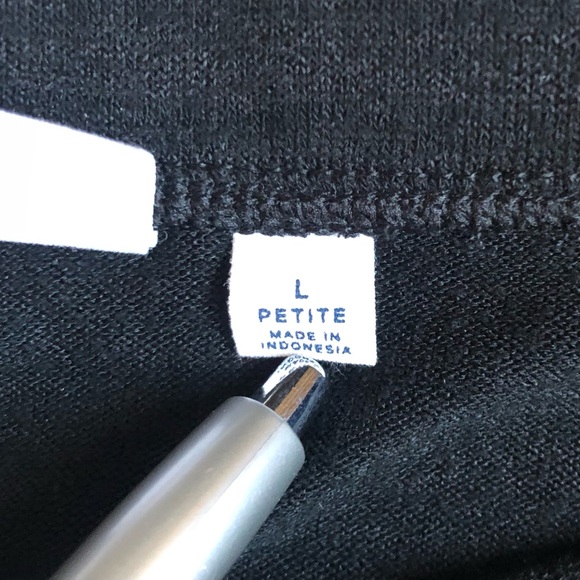 2 for $10! Gap circle midi skirt, Petite L, black - Picture 5 of 11